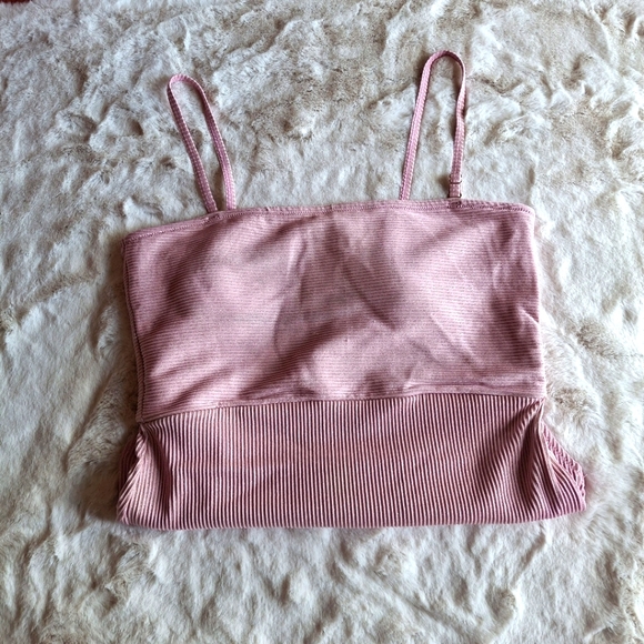 Old Navy One Piece Blush Pink Swimsuit Bathingsuit - Picture 3 of 8